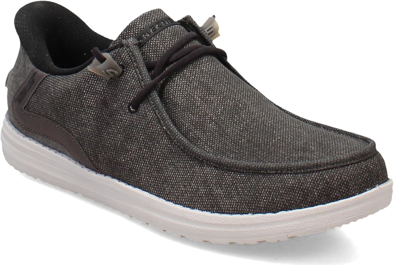 Amazon.com | Skechers Men's Melson - Coronado - BKGY - 7 Medium