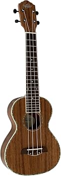 Oscar Schmidt OU6WK-A Tenor Ukulele, Natural Koa