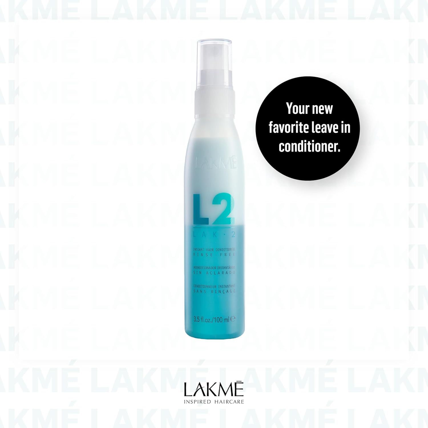 Lakmé L2 Bi Phase Conditioner, Detangling Spray for Hair, Leave In Conditioner Spray for Hair, 3.4 Fl Oz - Image 7