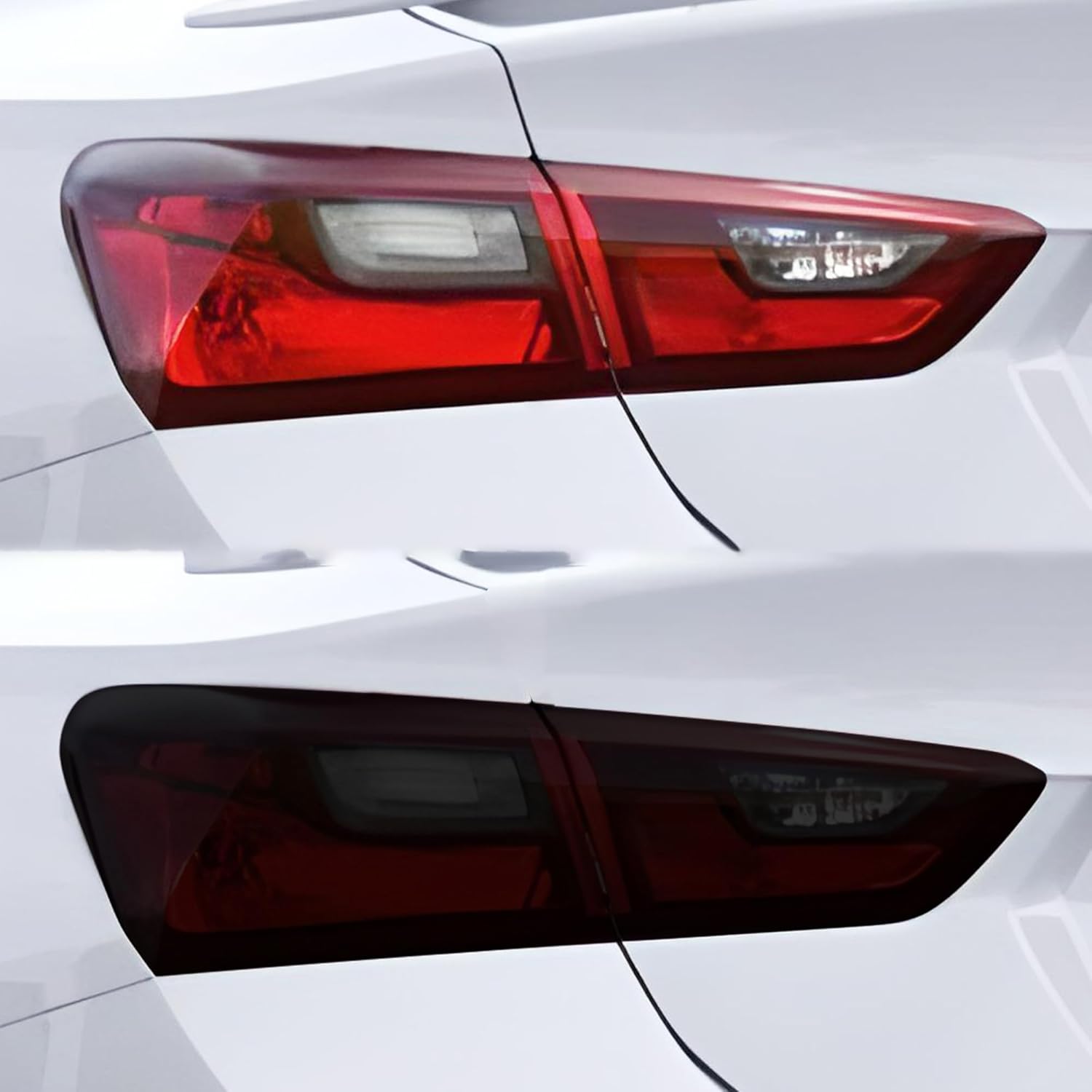 BOGAR TECH DESIGNS Rear Taillight Tail Light Tint Kit PPF Compatible with Chevrolet Malibu 2016-2025, Dark Smoke