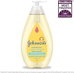 Laver et shampooing pour les bains de Johnson, tête à tête, sans la déchirure, 800 ml