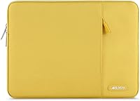 Vista 55 de MOSISO Funda vertical de poliéster con bolsillo para laptop de 13 y 13.3 pulgadas, para computadora MacBook Air, Pro 13. Pro 14, HP, Dell, ASUS