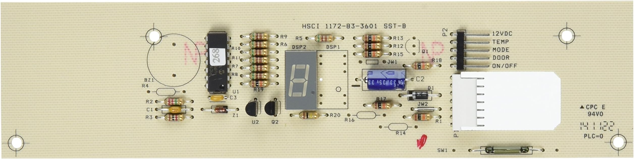 Norcold 628663 Optical Display Board (N41/N51)