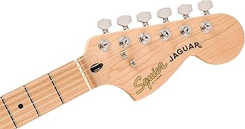 【完売しました】彫刻入りギター　fender squire Affinity Squier スクワイヤー スクワイア Affinity Series Jaguar Maple