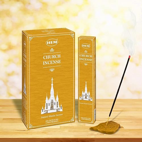 Miniatura 6 de HEM Catholic Church Masala Varillas de incienso utilizadas para ortodoxos (paquete de 12 unidades de 6.35 oz) | Fragancia natural para habitaciones