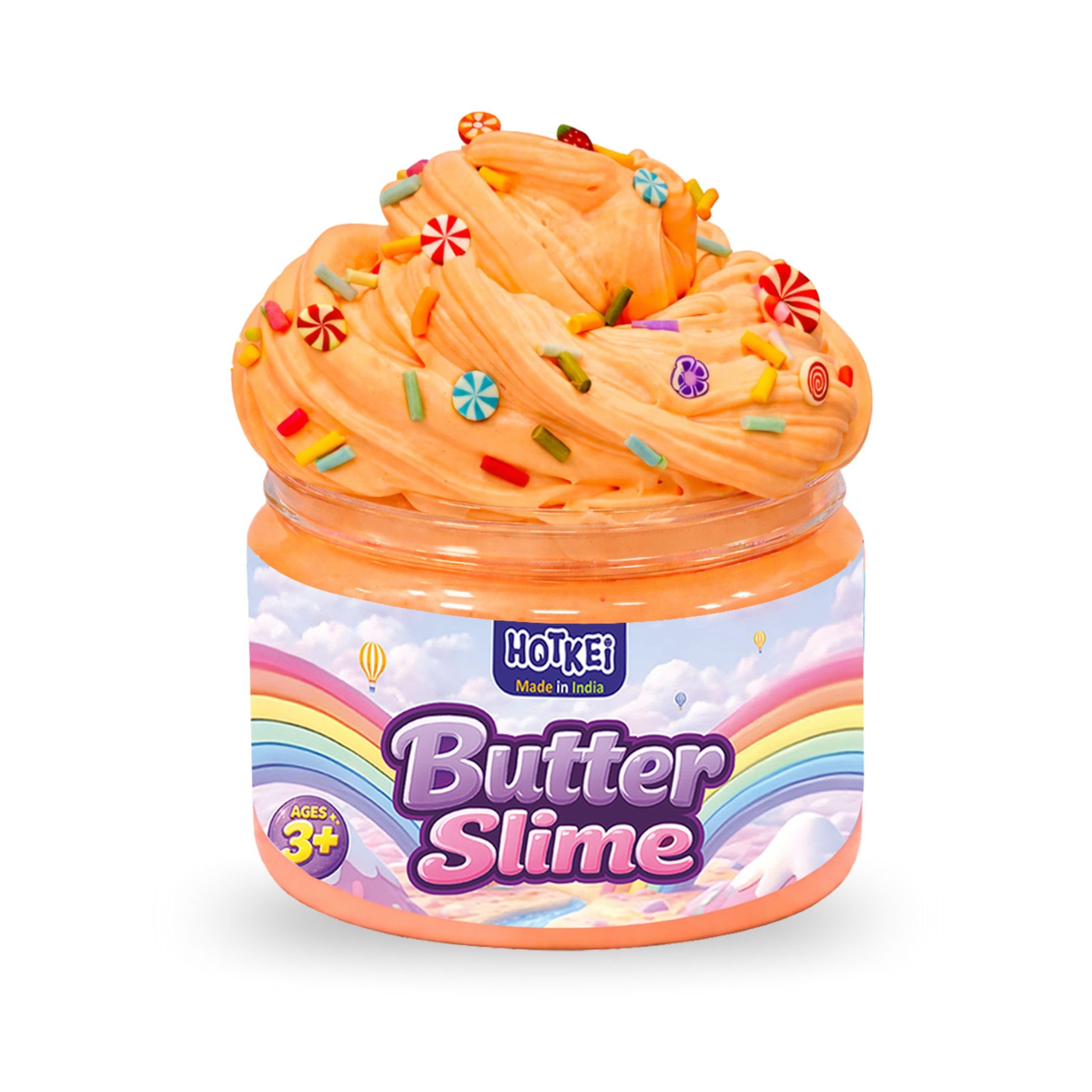 Purple Butter Slime Kit - Lavender Scented for Kids -12
