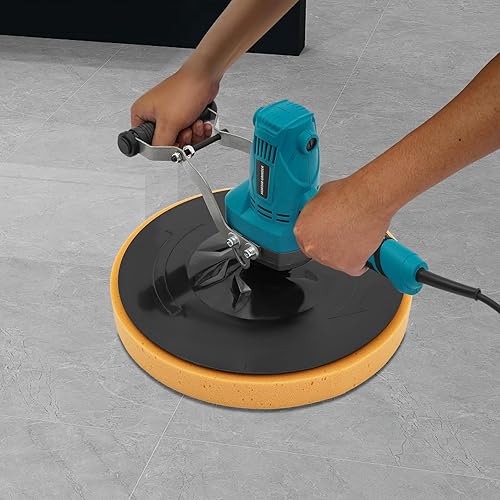 Miniatura 3 de Máquina pulidora de alisado de pared de paleta eléctrica, AC 110V60HZ Paleta de pared de alisado de máquina de pulido Kit de mortero de cemento de