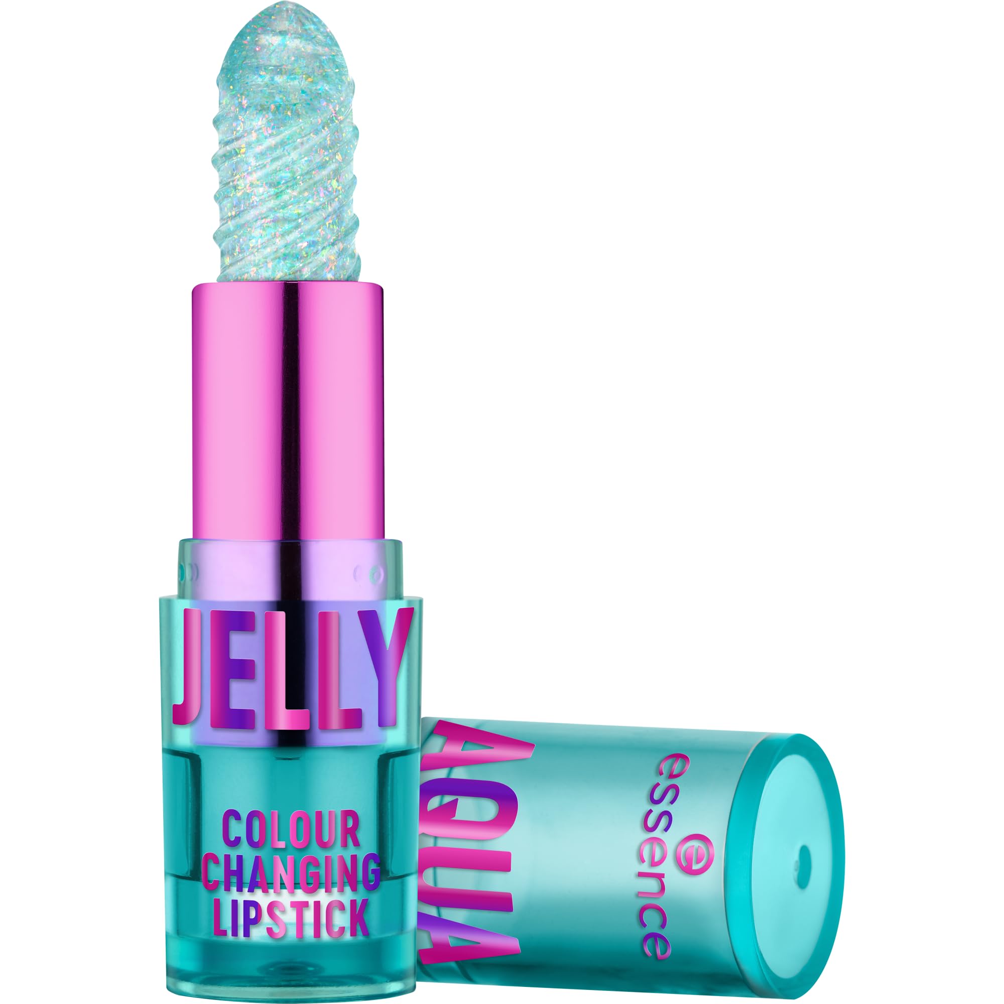 essence AQUA JELLY COLOUR CHANGING LIPSTICK, colour adapting, tinting effect, natural, translucent (2.8g)