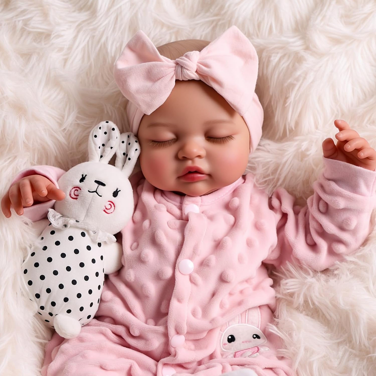 BABESIDE Reborn Baby Dolls - 20-inch Cute Soft Vinyl Realistic Baby Doll Real Life Baby Dolls with Complete Accessories Perfect for Cuddling, Playtime, and Gift Giving