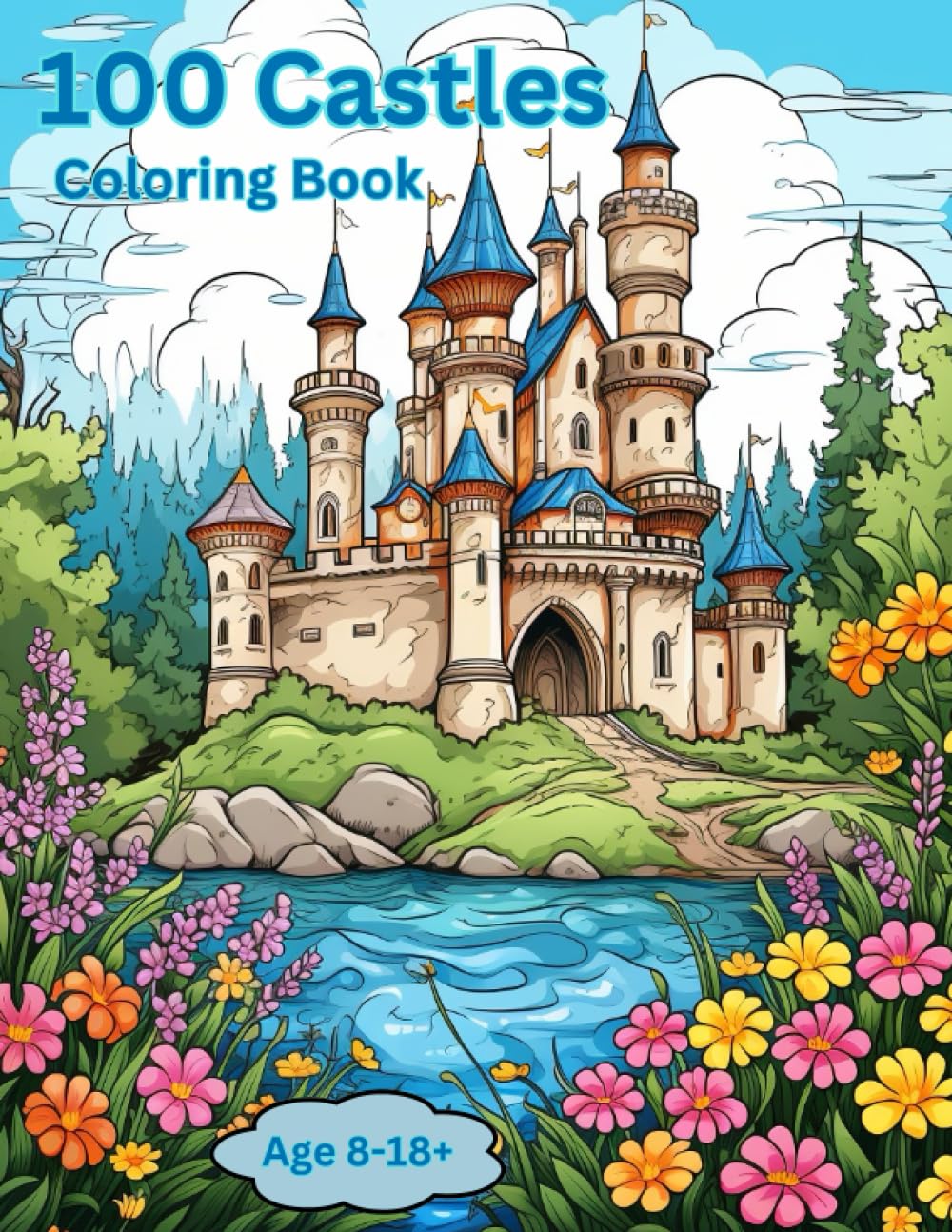 Amazon.com: Castles Coloring Book: 9798852306661: Kenson, John: Books