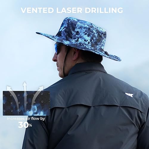 Miniatura 45 de KastKing Sol Armis UPF 50 Boonie - Sombrero de protección solar, pesca, playa y senderismo, remo, remo, kayak