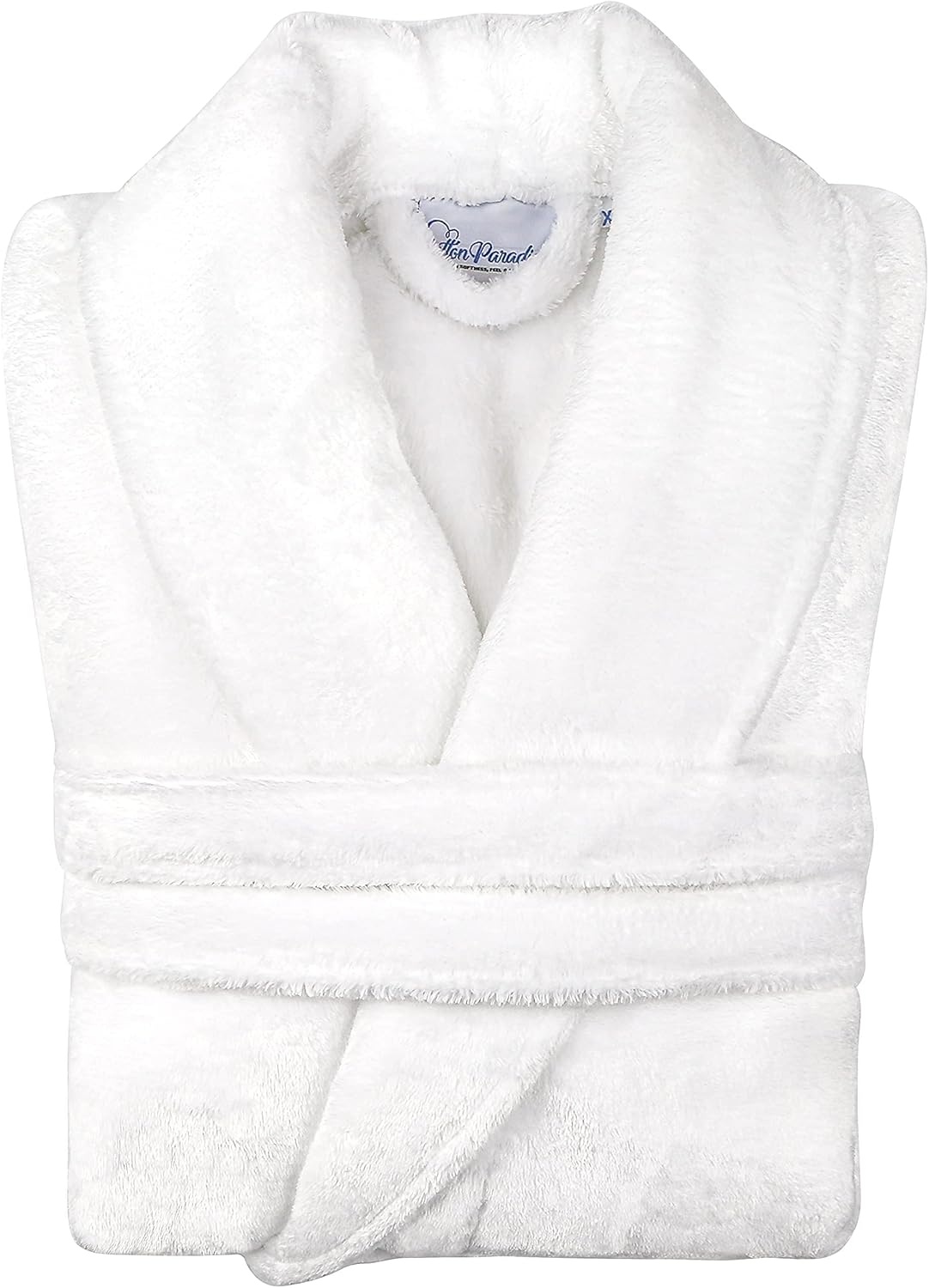 Cotton Paradise Mens and Womens Robe, Warm Fleece Unisex Bathrobes, Plush Couple Robes