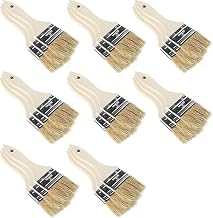 24 Pcs 5cm Wide Paint Brush Set for DIY Home Furniture, Fencing, Decking and Wall Moulding