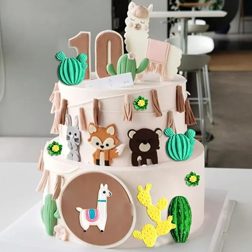 Miniatura 7 de Moldes de silicona para fondant de alpaca para decoración de tartas, decoración de cupcakes, pasta de goma de chocolate, arcilla polimérica