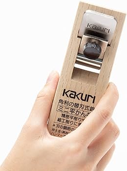 Amazon | 角利(KAKURI) 替刃式 細工鉋 ミニ平カンナ 精密 平削り 細工