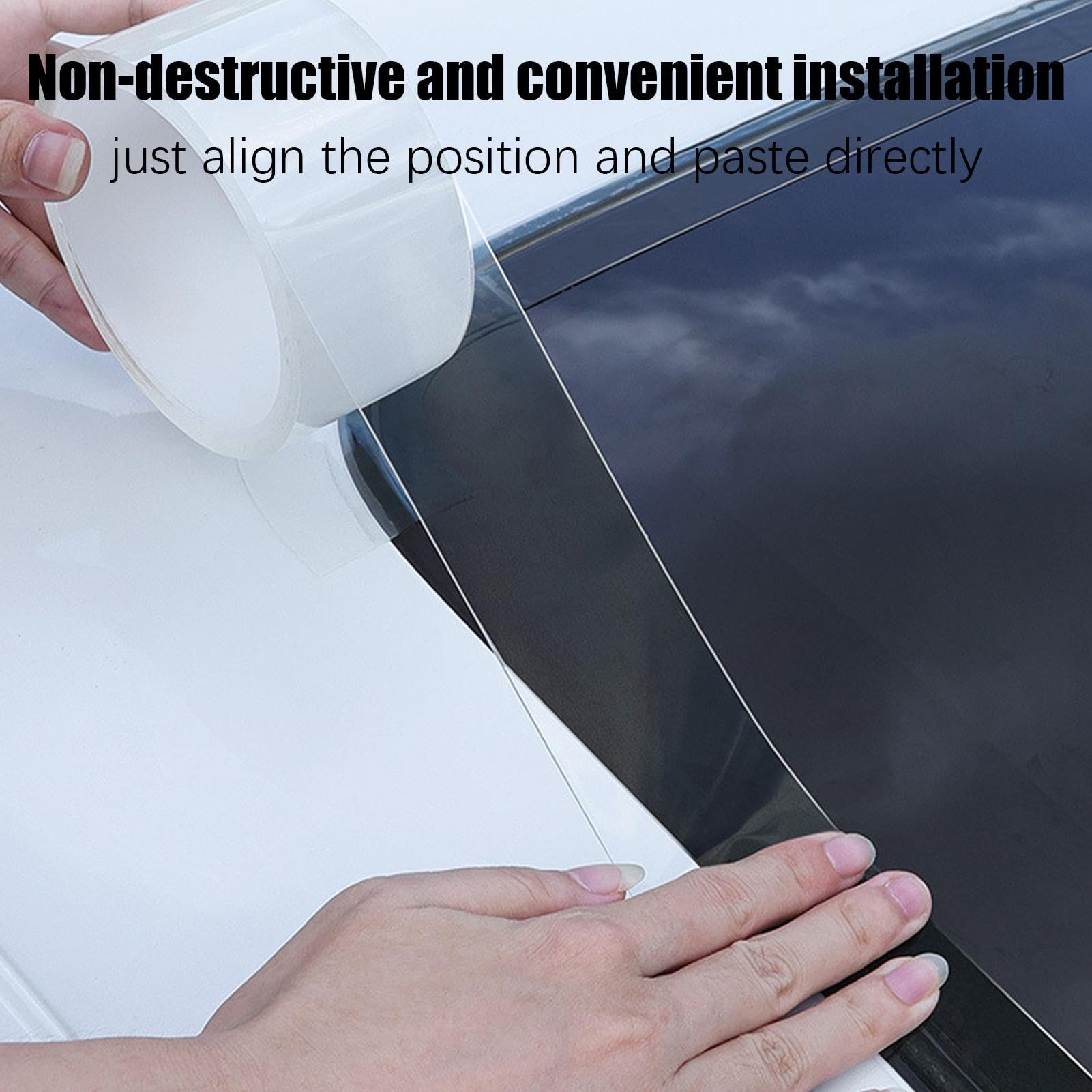 Joint D'étanchéité De Pare-brise Avant De Voiture Bande Décorative étanche Pour FORD Fiesta