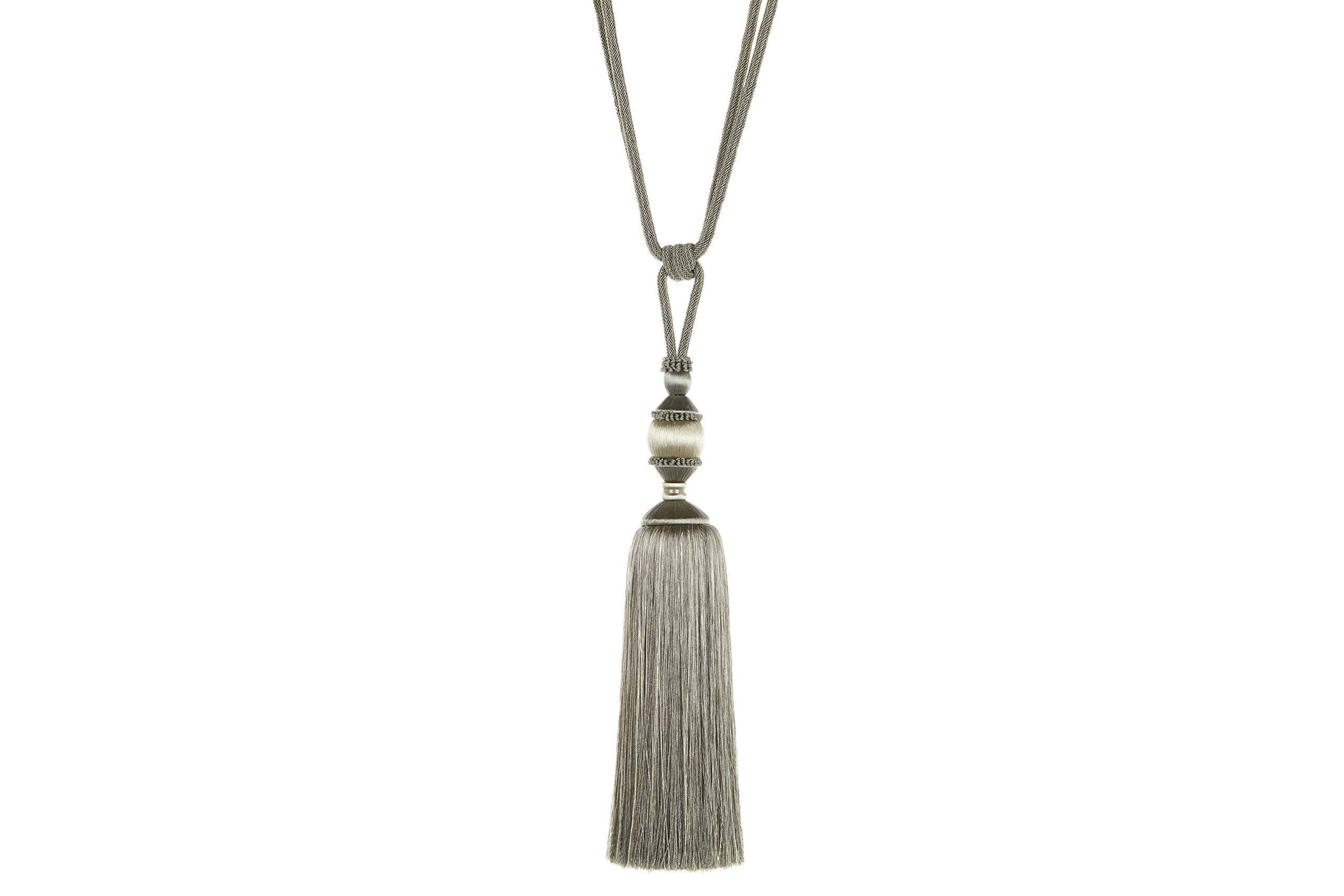 Tinker-Tailor Eucalyptus Tie Back - Isabelle, Stylish Tieback With Ornate Body Single (Eucalyptus)