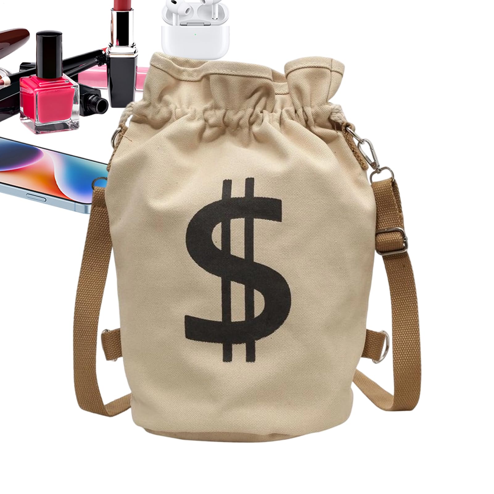 Drawstring Bag - Ergonomic Storage Pouch - Bucket Backpack - for Men Women Boys Girls Youth Teens Son Daughter Family Friends Swim Beach School Workout