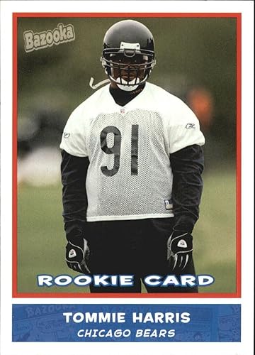 2004 Topps Bazooka #206 Tommie Harris RC NFL Football Trading Card