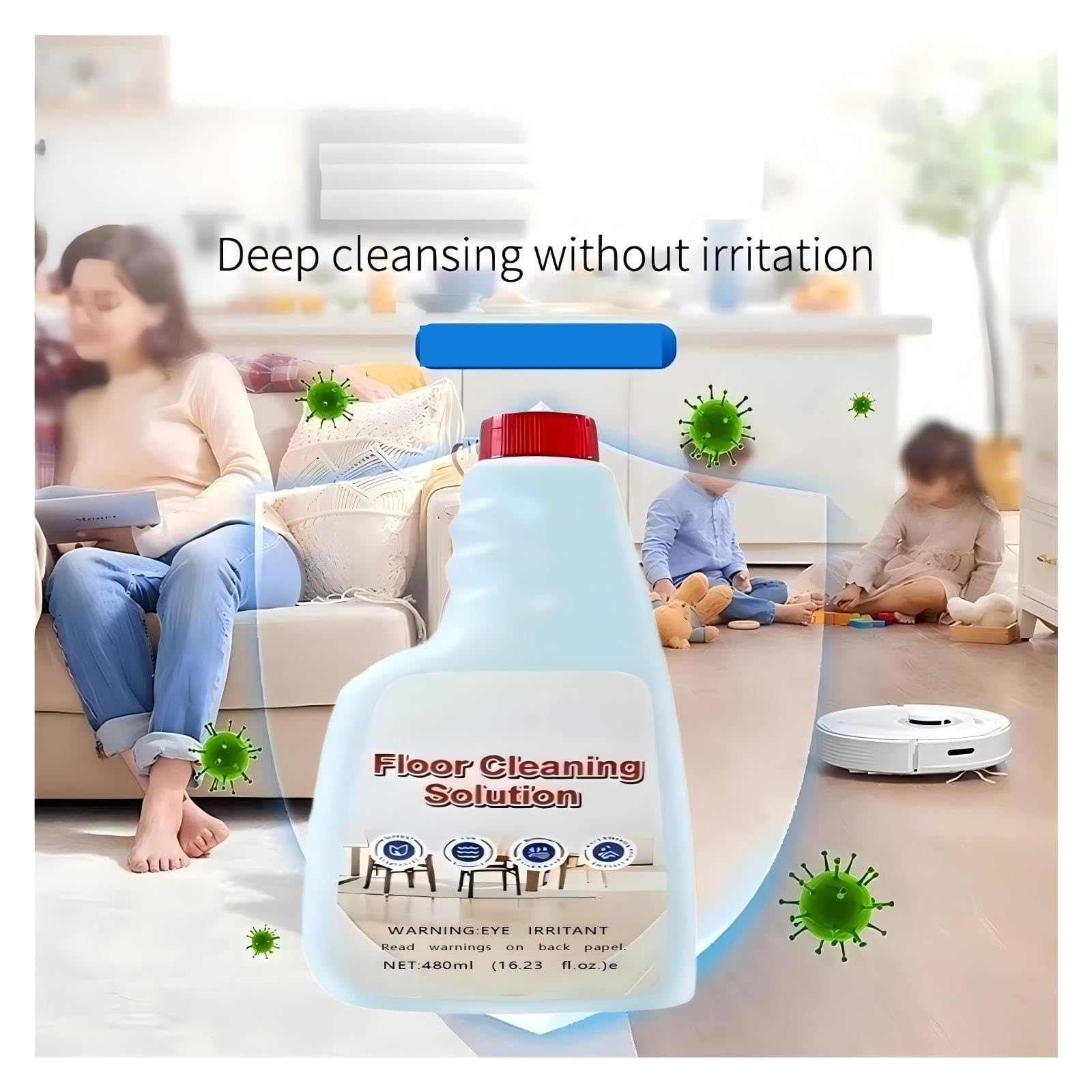 480 ml Power-Fleckenentfernungs-Bodenreinigungsflüssigkeit,