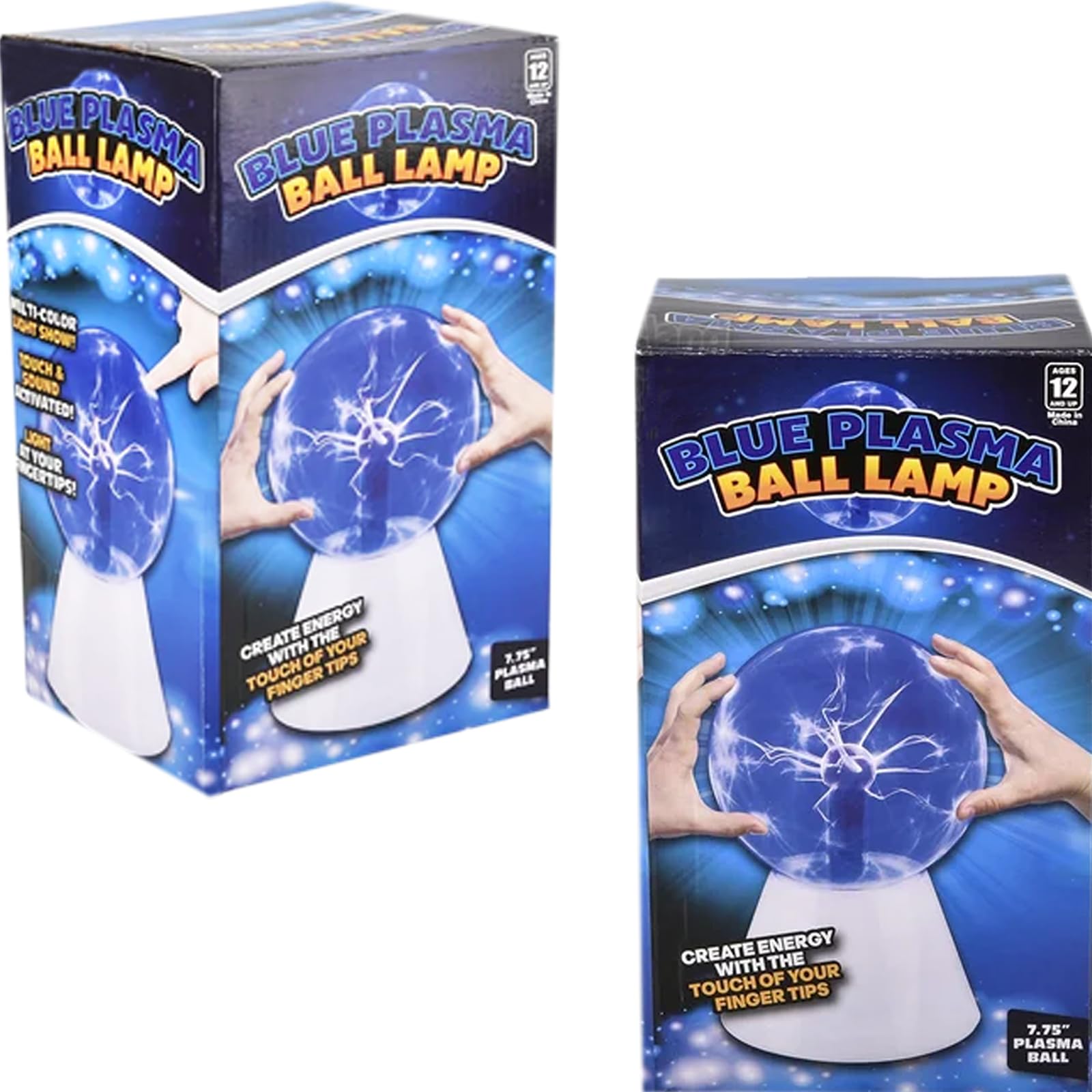 The Dreidel Company Interactive Plasma Ball, Nebula, Thunder