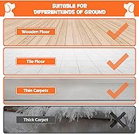 Vista 7 de IFurffy Pelota para mascotas Peppy para perros con control remoto, juguete interactivo para perros con luces LED de flash para razas pequeñas