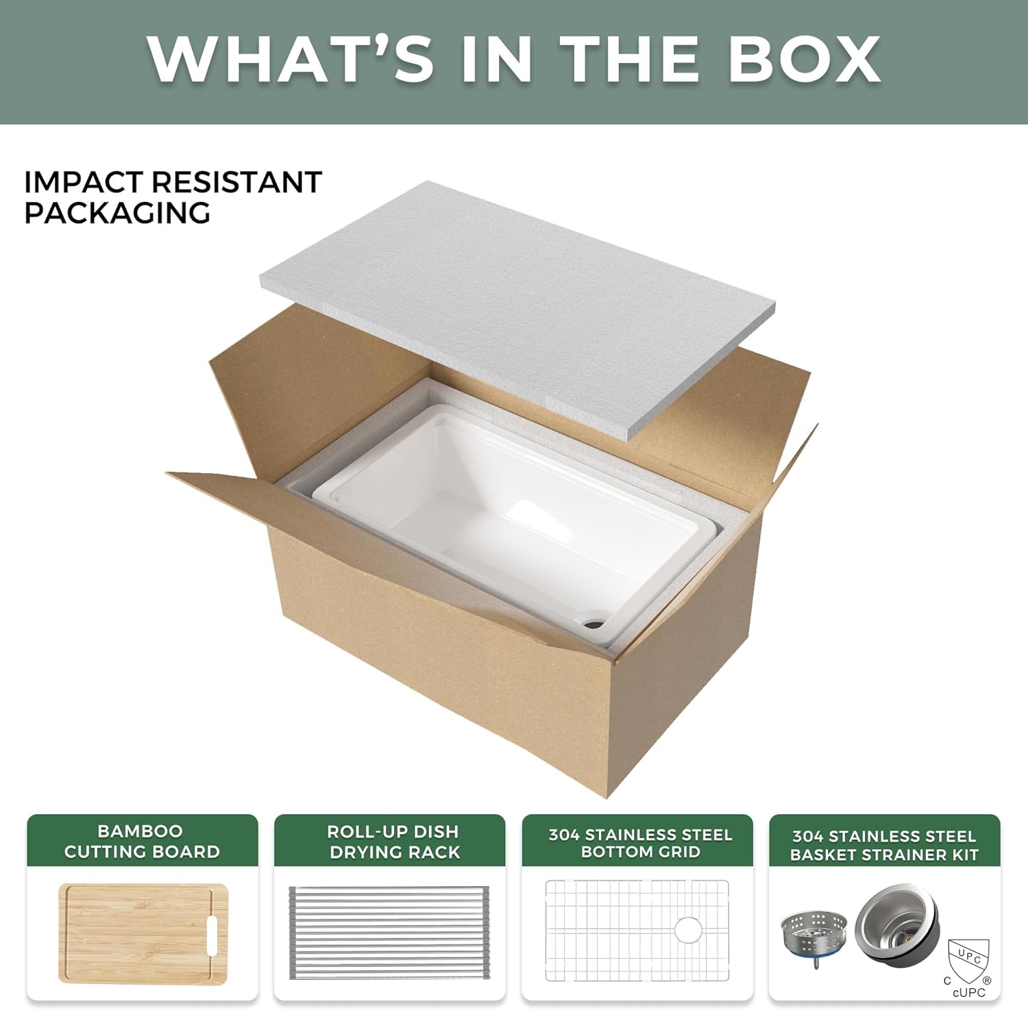 Offset Drain White Fireclay Undermount Workstation Kitchen Sink 30 Inch, Topmount White Undermount Sink 30''x19''x10'' Drop In, Deep Single Bowl Heavy Duty, Dual Mount, for Kitchen, Island