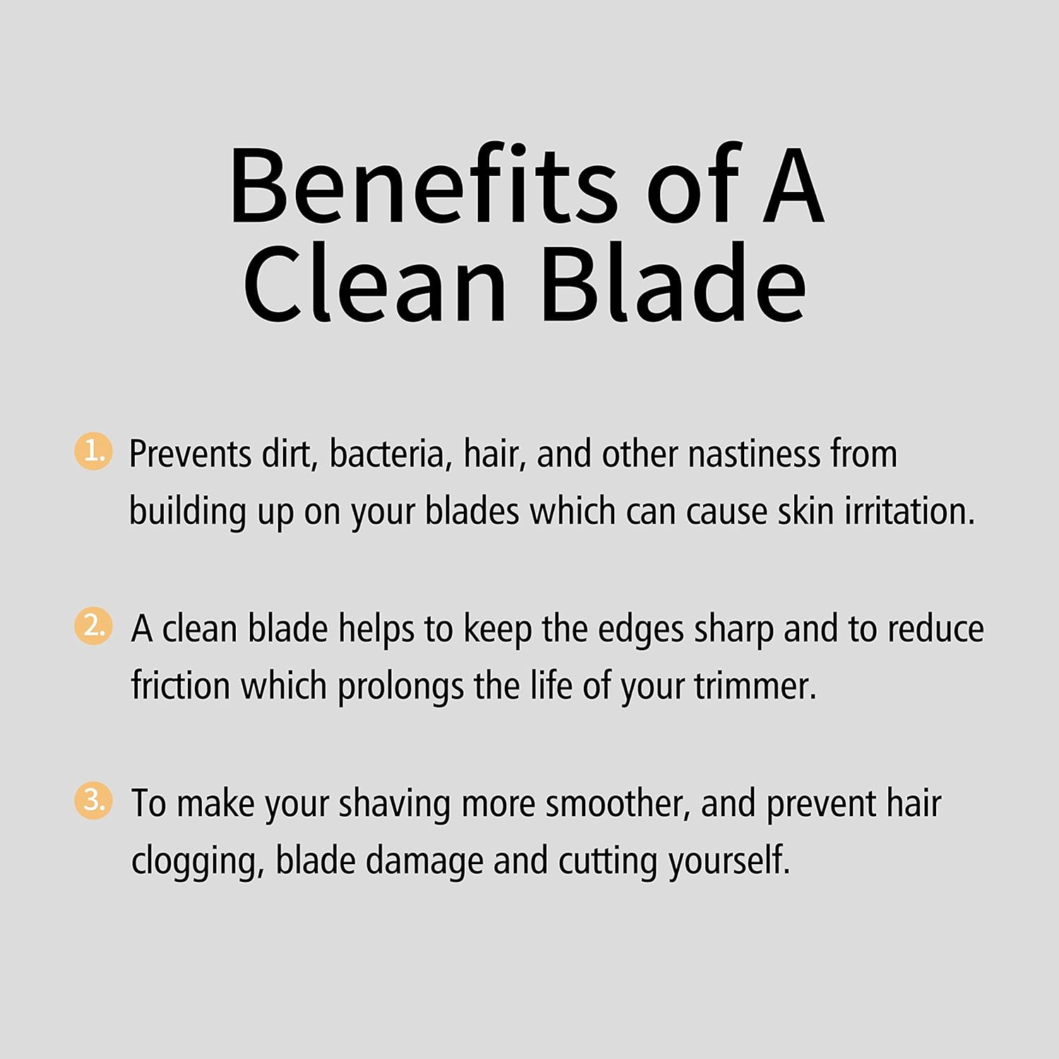 MANSPOT Black Replaceable Blade (2Pcs) Men’s Manscape Trimmer, Ceramic Blade Ball Trimmer/Shaver for Men Replacement Head - Image 4