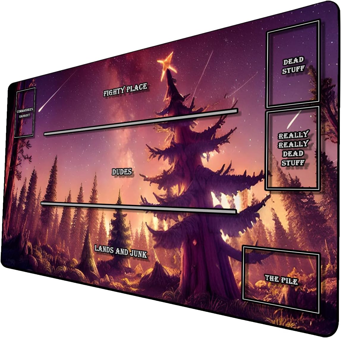 AI Painting TCG Playmat MTG Trading Card Game Mat with