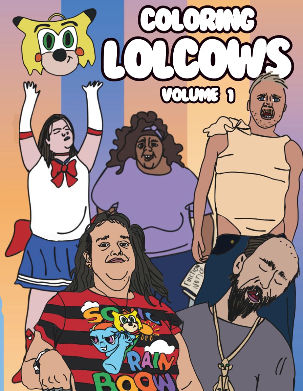 Coloring Lolcows      Paperback – December 29, 2025