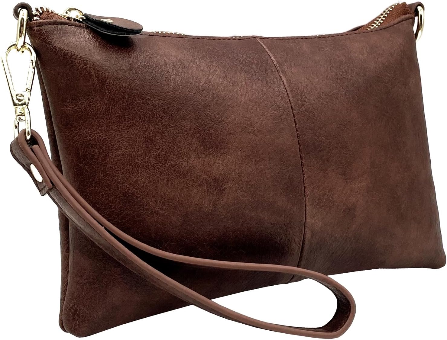 Beurlike Leather Wristlet Wallet Clutch Purses For Women Small Crossbody Phone Bags - Image 3