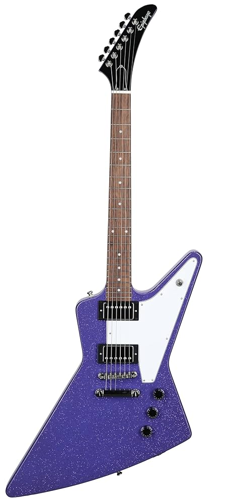 値下げ中❗️4月14日まで❗️エピフォン　Explorer エレキギター ナチュラル Epiphone Explorer, Ebony | Epiphone
