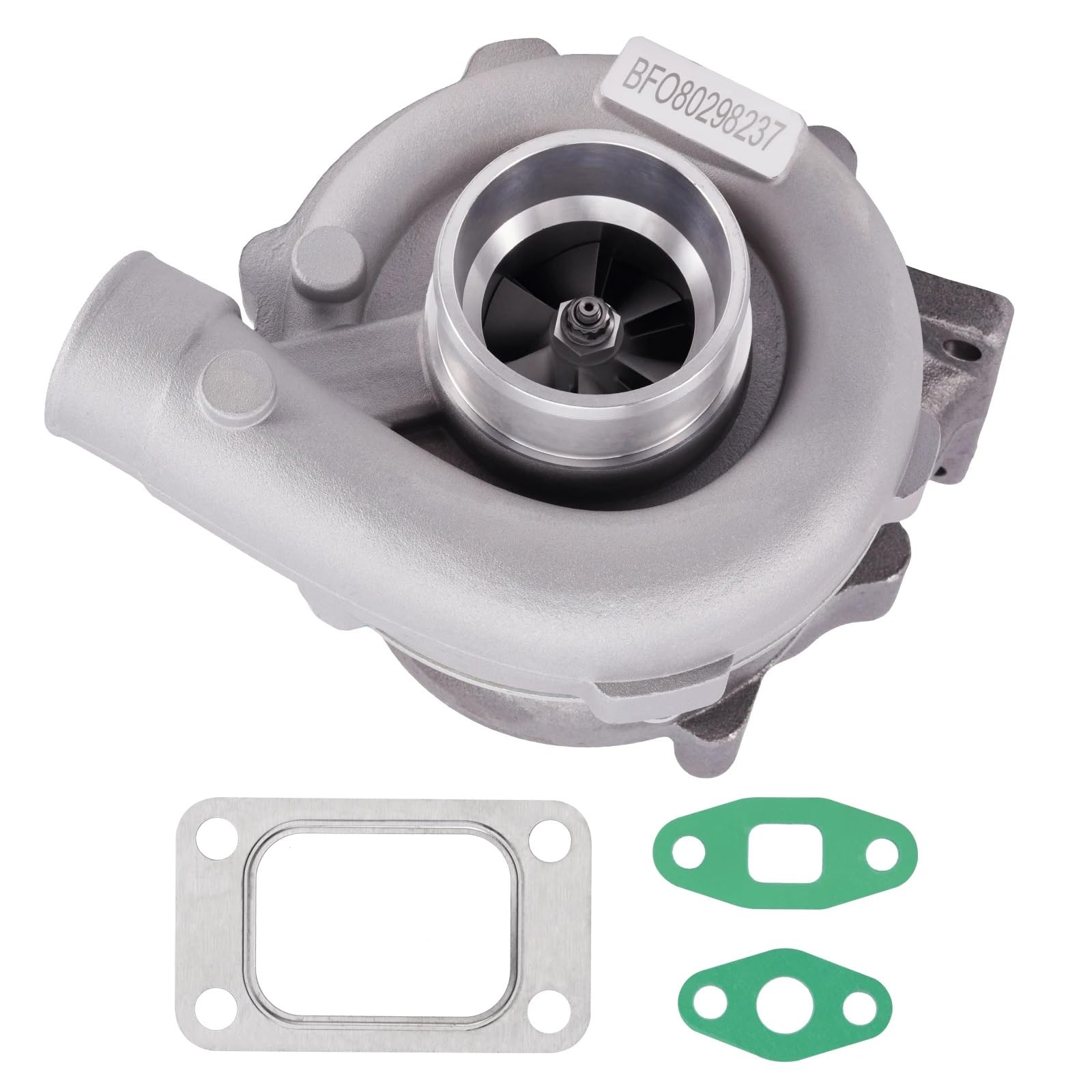 Turbocompressori Turbocompressore di Scarico per T04E T3/T4 A/R 0,63 44 Trim 5 Bulloni 400+HP Boost Turbocompressore Universale + Guarnizione