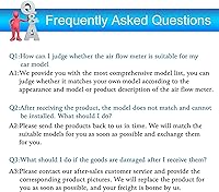 Vista 7 de Sensor de flujo de aire masivo MAF compatible con Chevrolet Silverado Suburban Escalade Tahoe Yukon 99-07 /Cadillac Rainier Deville Eldorado 00-05