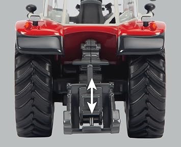 Britains Massey Ferguson 6S.180 Tractor Toy, Farm Toys for Children, Massey Ferguson Tractor Toy Compatible with 1:32 Scale Farm Animals and Toys, Suitable for Collectors &Children from 3Years