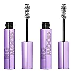 e.l.f. Big Mood Mascara, Instantly Creates Long-Lasting, Bold & Lifted, Voluminous Lashes, Infused with Jojoba Wax, Black, 0.30 fl Oz (2-Pack)