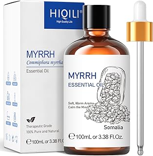 Sponsored Ad - HIQILI Myrrh Essential Oil,100% Pure Premium Quality Therapeutic Grade for Diffuser, Massage, Bath, Skin & ...