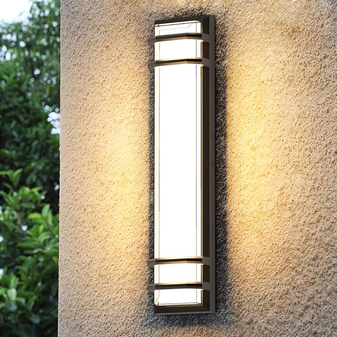 Sytmhoe Exterior Wall Lights,23.6in 36W LED Modern Porch & Patio Wall