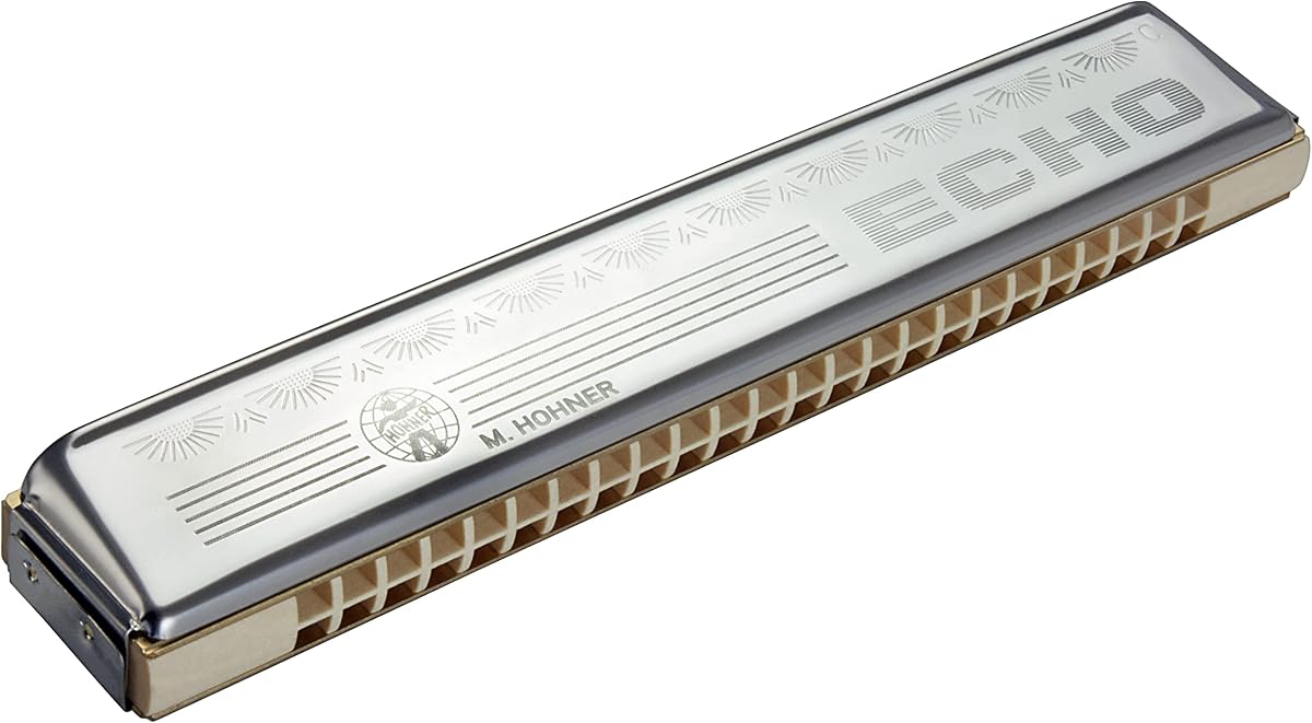 Acordeones Hohner Armónica Hohner 2509-C Eco 48 Armónica Tremolo, Llave de C, Acero inoxidable | Modelo 2509-C, Acero inoxidable