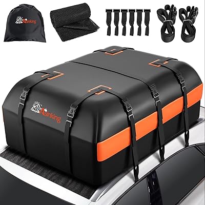 Car Rooftop Cargo Carrier Bag, 30 Cubic Feet Car Roof Soft - View #4