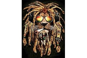 FORLAND Lion Diamond Art Kits for Men