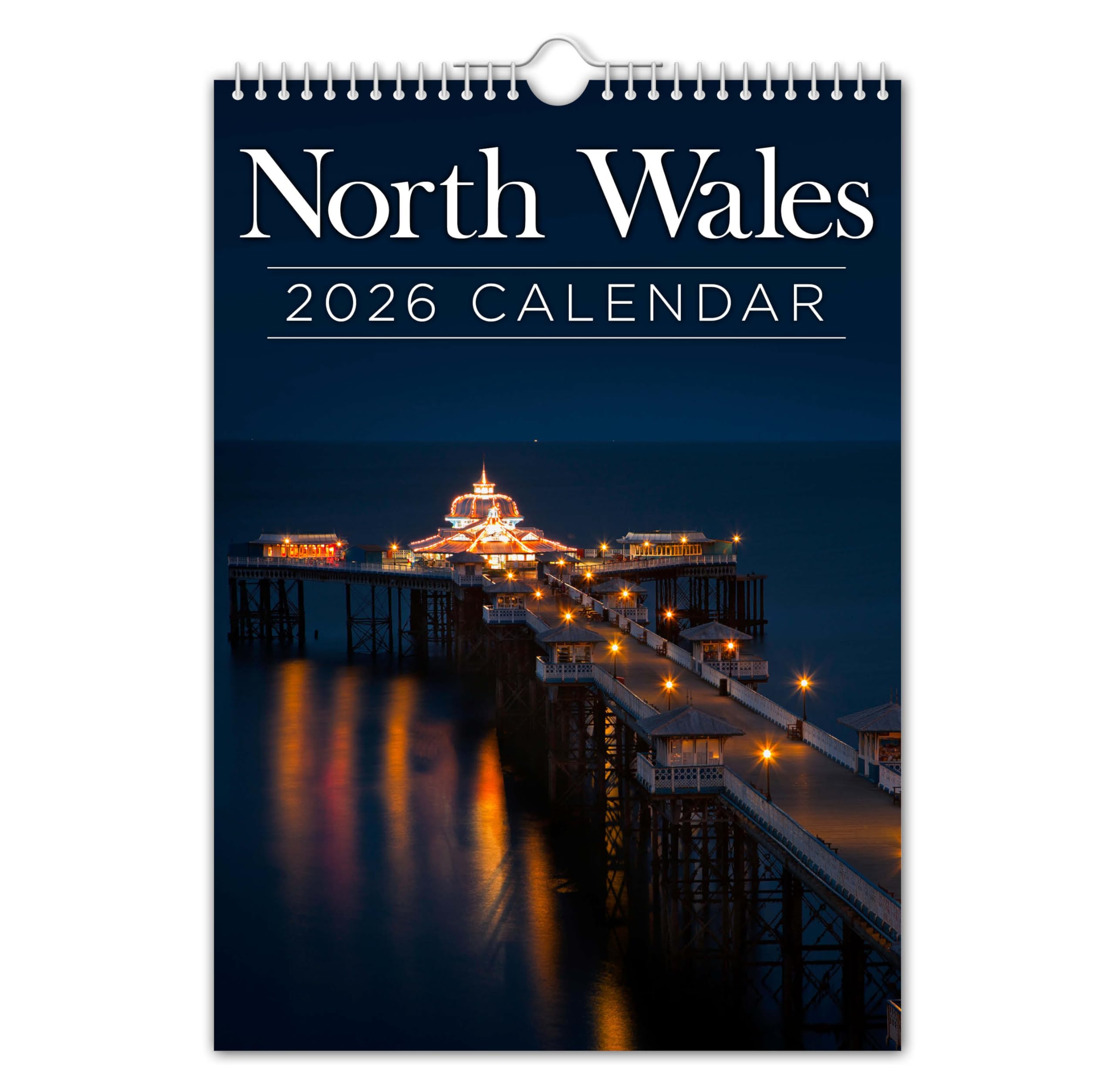 North Wales - 2026 Wall Calendar // North Wales/Christmas/Birthday/Gift Idea/Present/Novelty/Landscapes/Secret Santa/Photography (Full Colour, A4 Size)