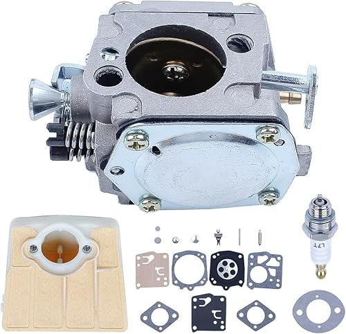 Miniatura 2 de Fricgore Piezas de repuesto para carburador W Ajr Flilter Kit de reparación para Husquarna 268 266 272 Tillotson RK-23HS Motosierra Repuestos Moto