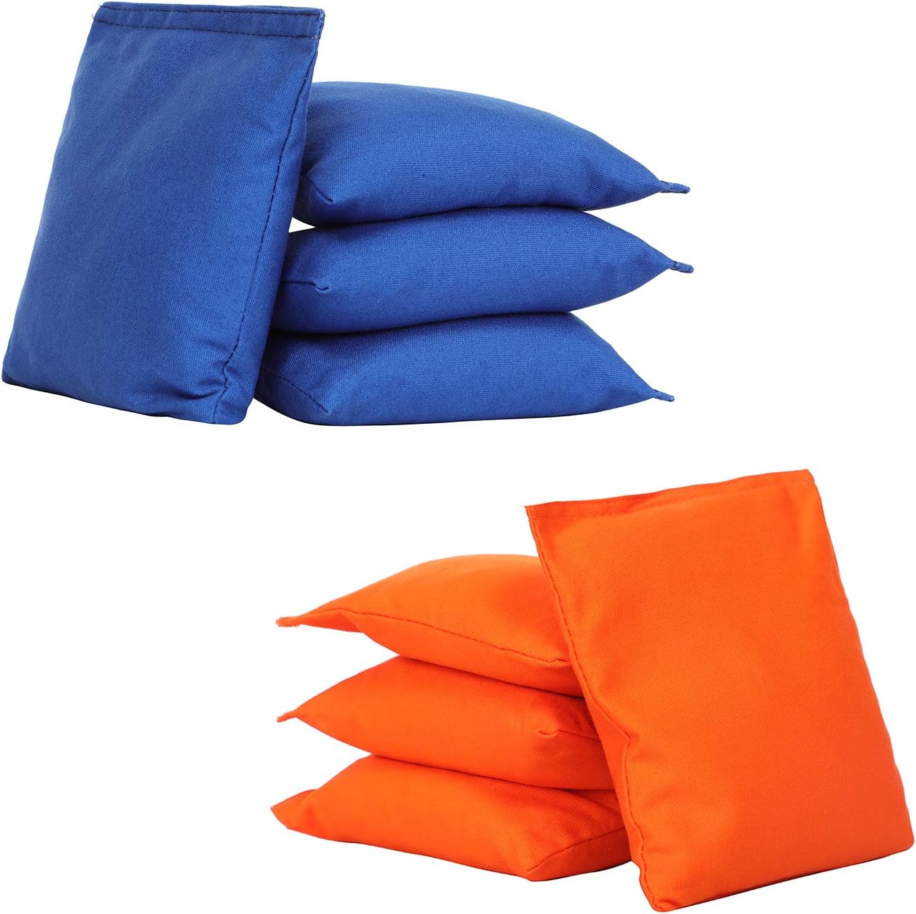 UKASE Weather Resistant Cornhole Bags (Set of 8), Cornhole Bean Bags Set of 8 Regulation