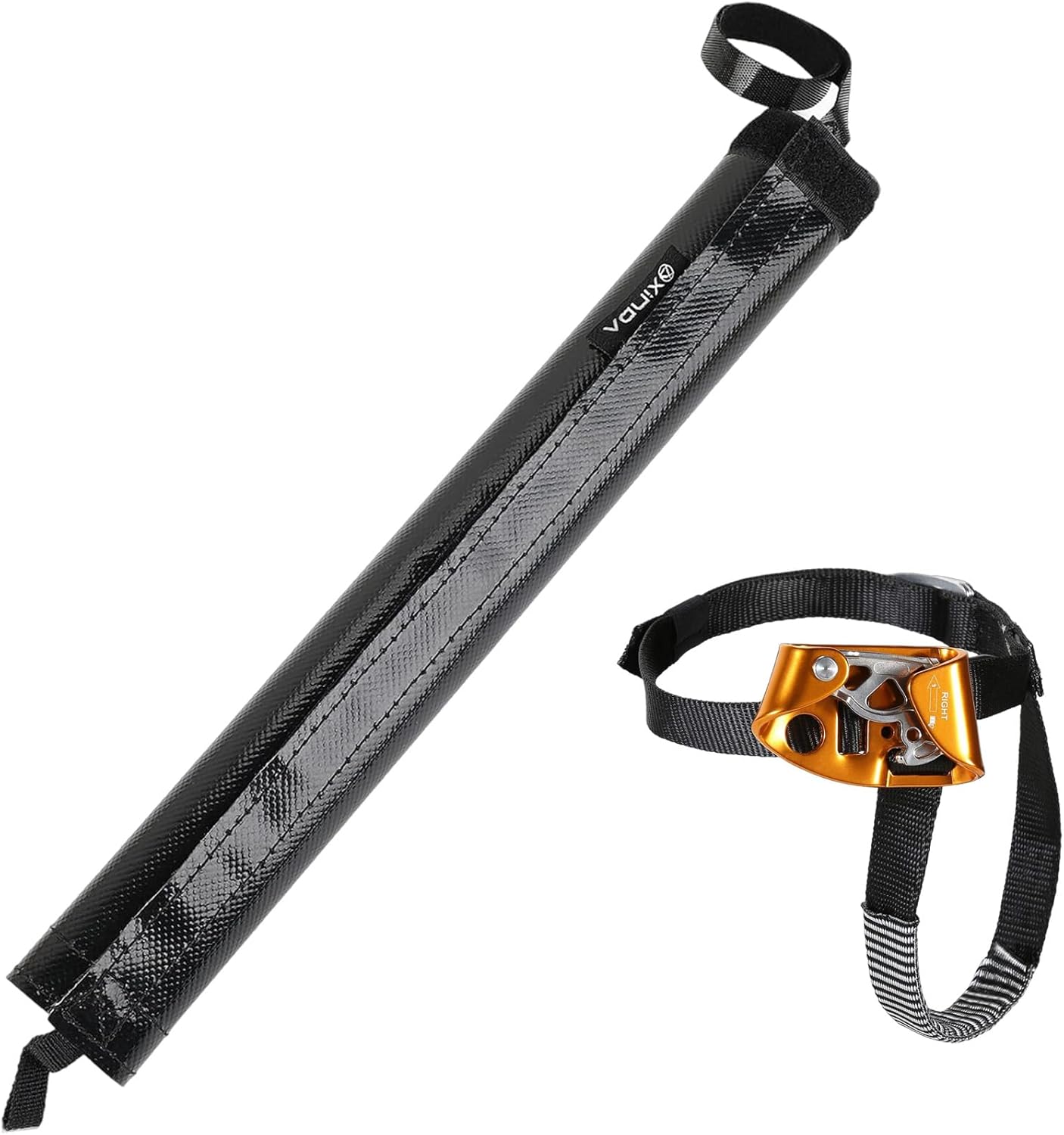 WILDKEN Rope Protector Rock Climbing Arborist Rope Protector Sleeve Rappelling Abseiling Equipment, Foot Ascender Outdoor Mountaineering Tree Arborist Climbing Rappelling Equip