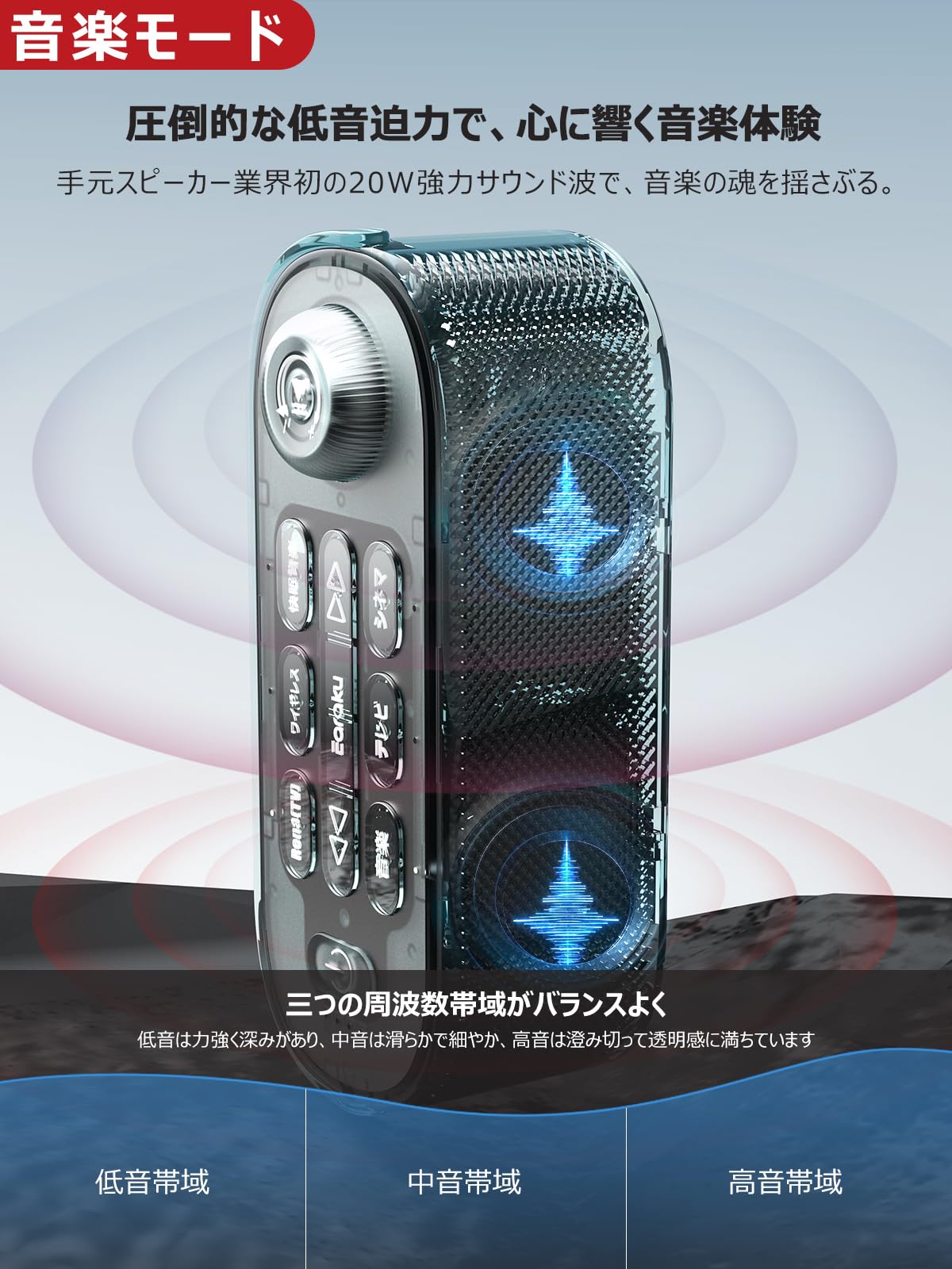 Amazon.co.jp: 【業界初の破格20W究極音質・思いやり手元スピーカー 