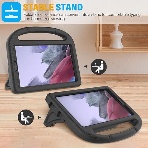 Miniatura 5 de SUPLIK Funda para niños para Samsung Galaxy Tab A11 de 8.7 pulgadas 2025 A9 8.7 pulgadas 2023 A7 Lite 8.7 pulgadas 2021, integrado con protector