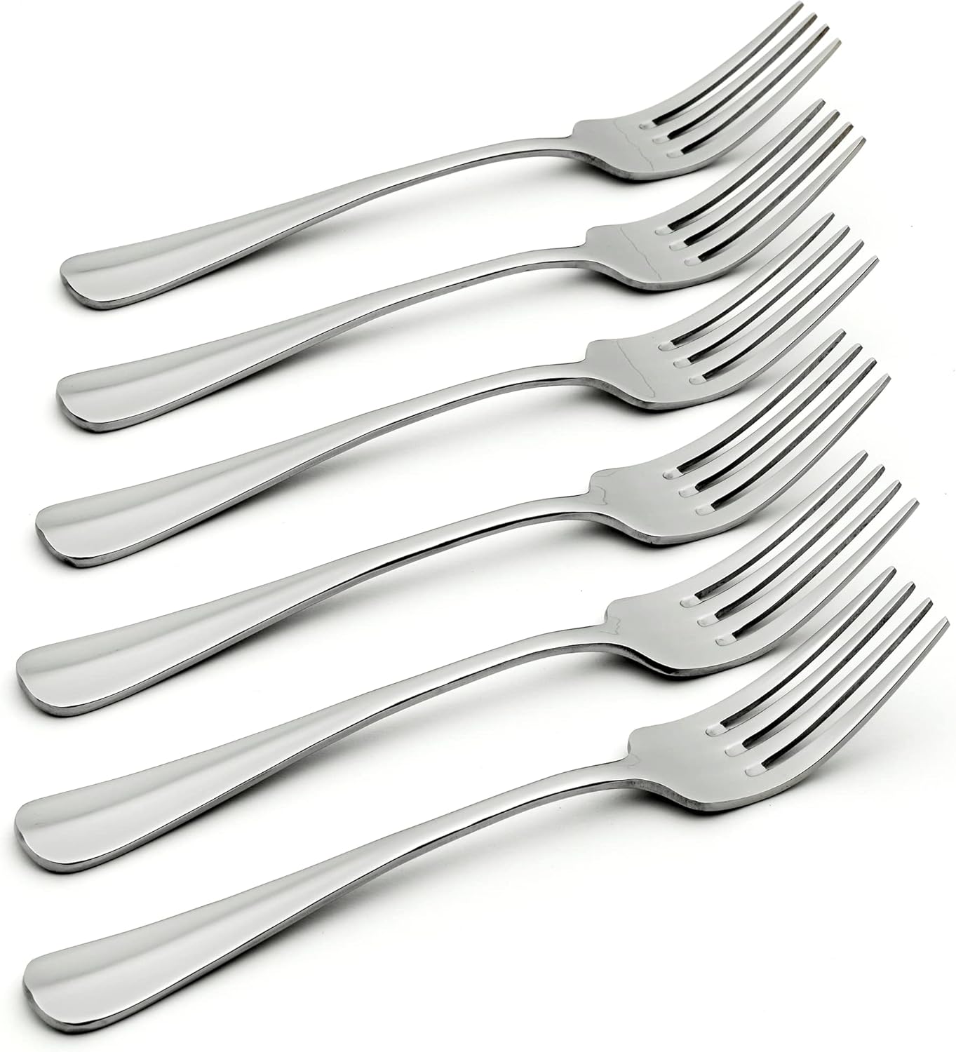 Oneida Savor Everyday Flatware Dinner Forks, Set of 6, 18/0