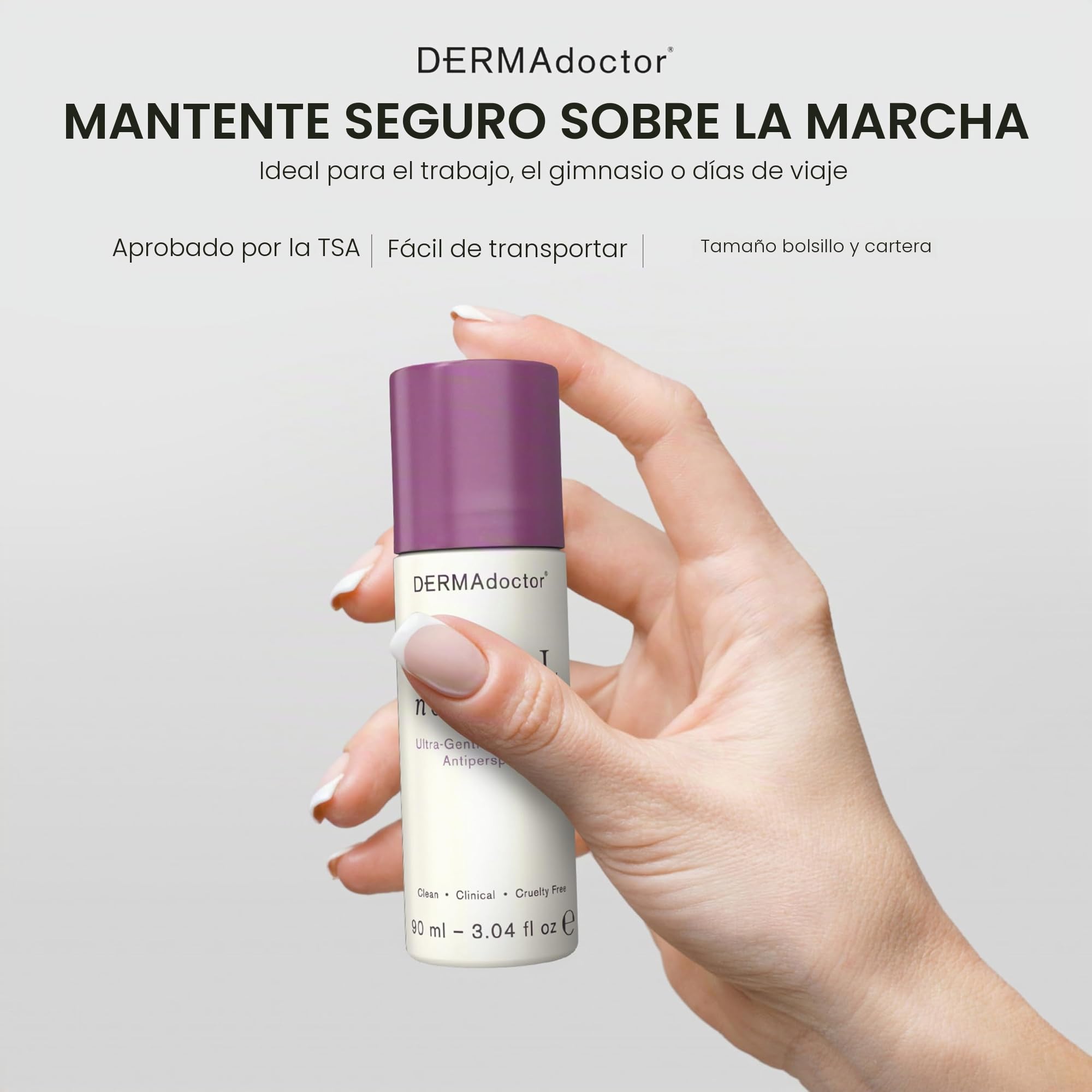 DERMAdoctor Total Nonscents Ultra Gentle Brightening Antitranspirante, 90 ml | 90 Ml