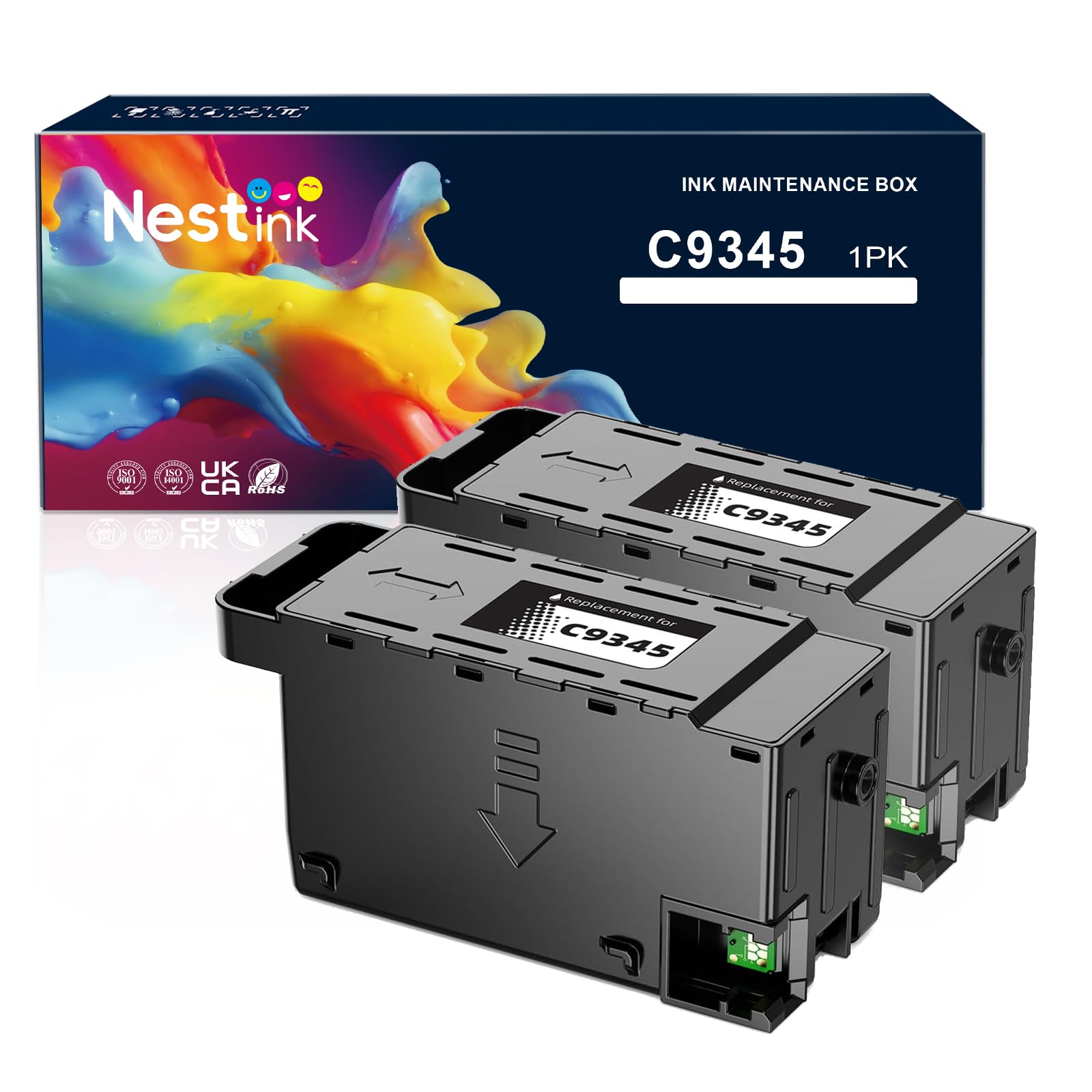 PXMB9/C9345 (C12C934591) Caja de mantenimiento compatible con epson ecotank et-8550 et 8550 et-8500 et 8500 ET-5800 ET-5850 ET-16150 ET-16600 ET-16650 ET 18100 ET-5880 ET-16680 ET-M16680 (2
